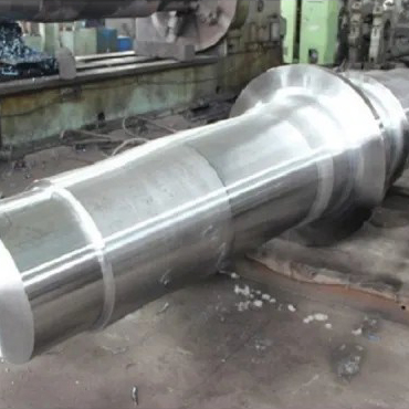Smedet SS410 stål drivaksel Holdbar 1045 kulstofstål smedning industriel aksel