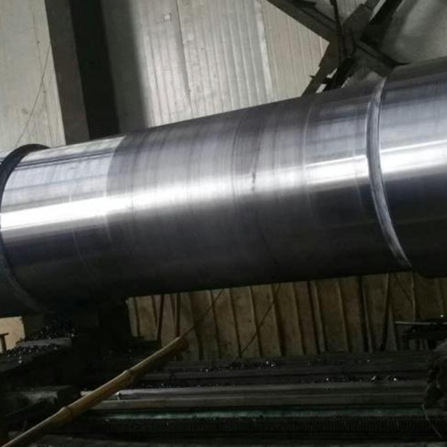 SAE4340 kraftig smedet aksel, tandhjulsaksel med stor diameter, SA355 smedning af legeret stål